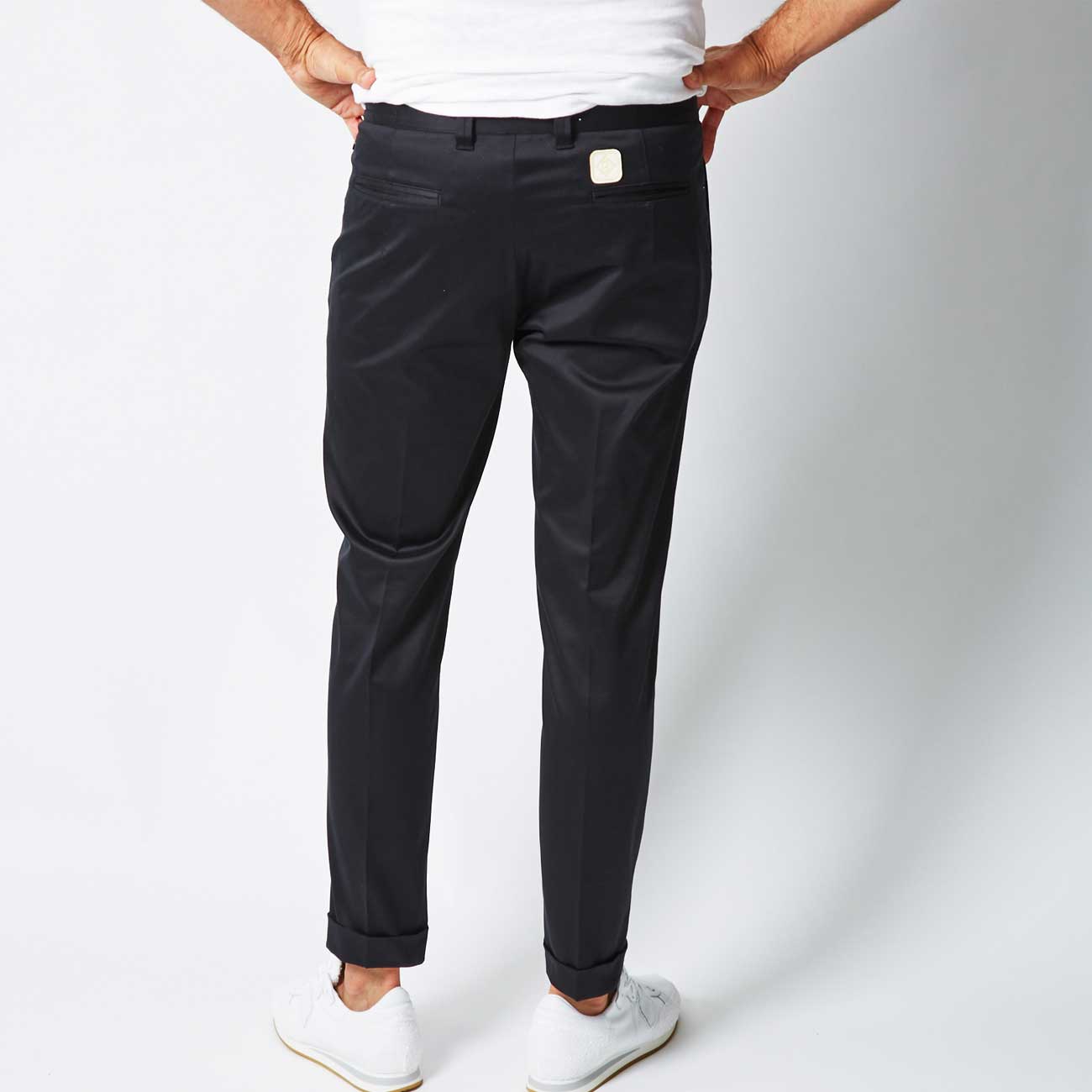 1PIU1UGUALE3 x Giab's easy Italian trousers [black] - 1piu1uguale3 Osaka -  ウノピゥウノウグァーレトレ大阪オンラインストア