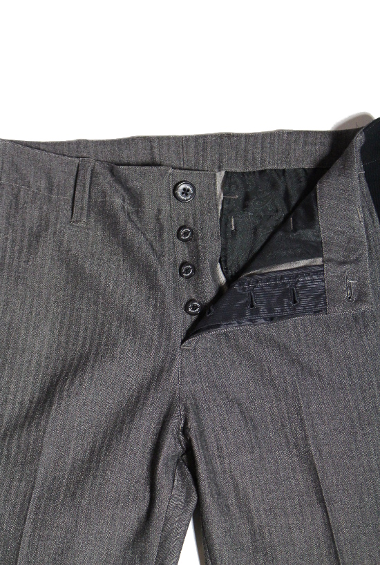 tailored rib trousers[l.grey] - 1piu1uguale3 Osaka - ウノピゥ 