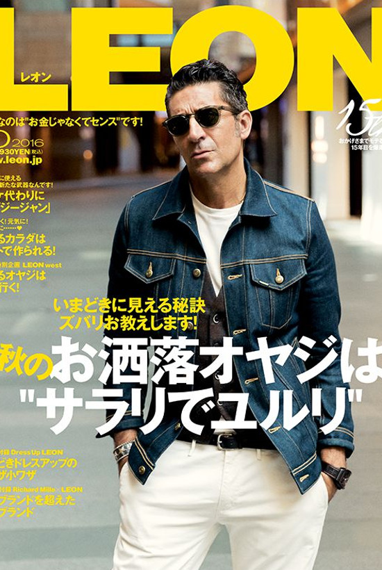 本日発売”LEON”10月号掲載アイテム　MA-1 jacket