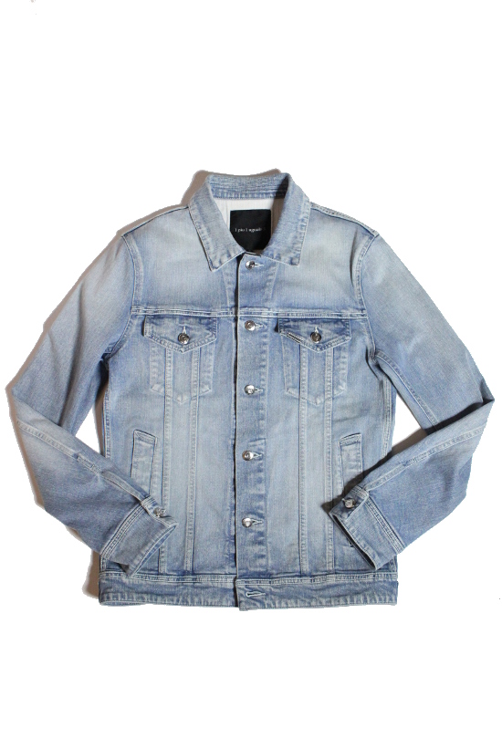 3rd jacket”progressive denim “[blue ice wash] - 1piu1uguale3 Osaka