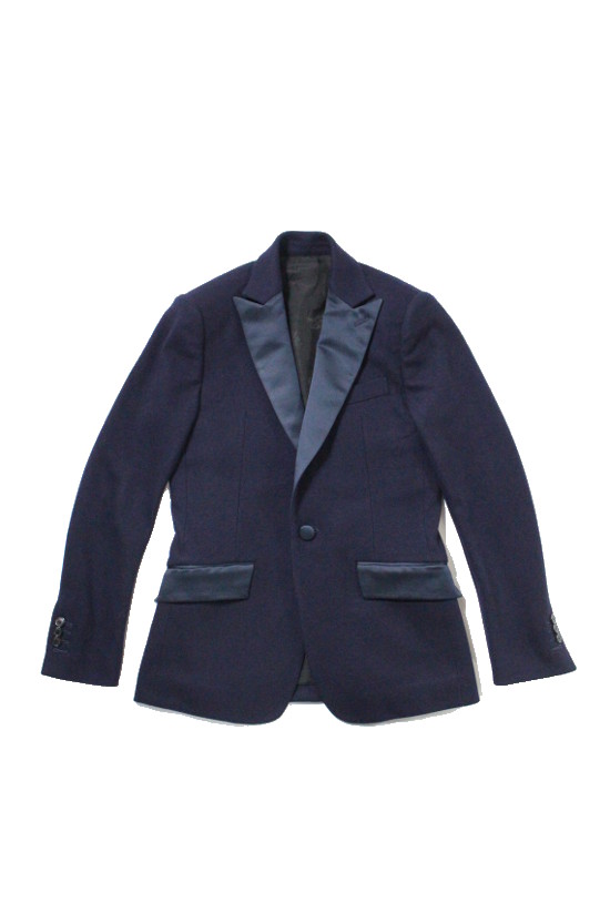 RELAX TUXEDO JACKET – Flagship store limited color NAVY –