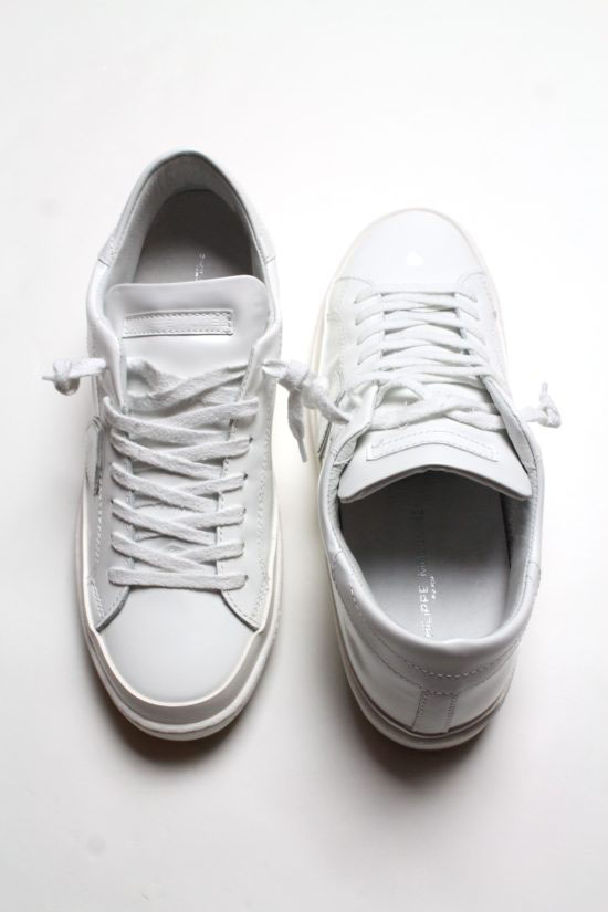 [ LIMITED ]　113 PHILIPPE MODEL – patent leather WHITE –